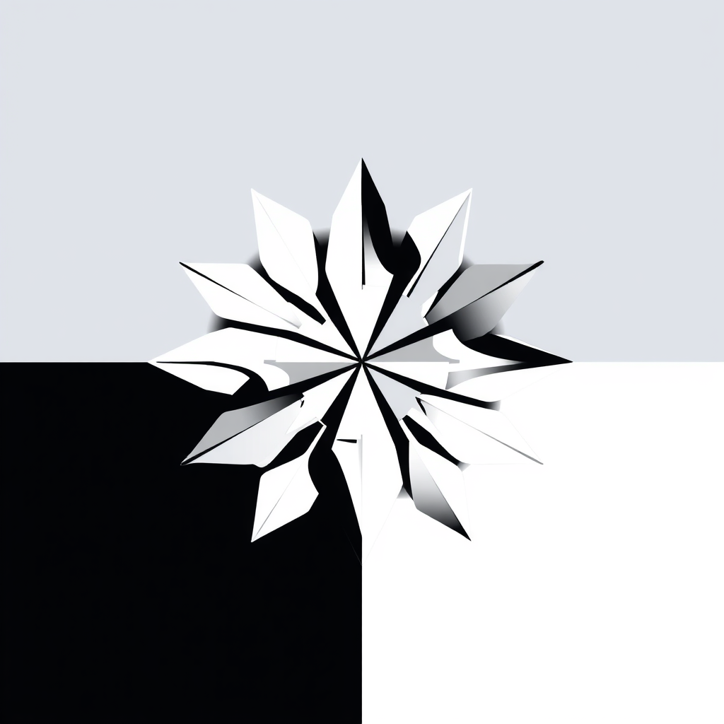 Fragmented Unity: Develop an abstract logo composed of multiple distinct smaller elements or shards that come together to form a cohesive and dynamic whole, representing diverse components or aspects of the small business uniting under one brand.