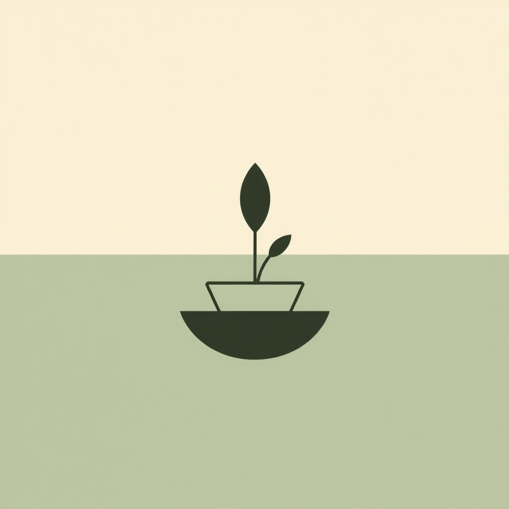 Modern Minimalist Craft Silhouette: Adopt a contemporary approach using clean lines and minimalist geometric shapes that subtly hint at the craft or product (e.g., intersecting lines for weaving, stacked abstract shapes for pottery, a simplified leaf). Pair with a sophisticated sans-serif font, focusing on negative space and clever symbolism for a chic artisanal brand.