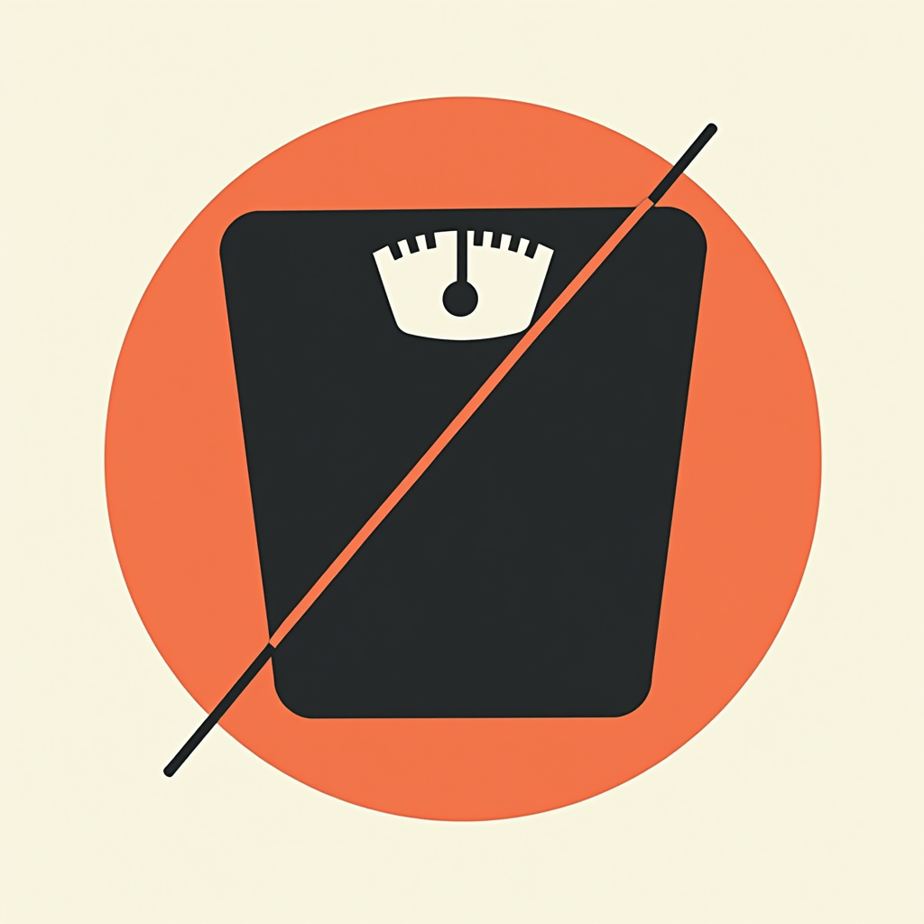 Icon Idea: A simple icon depicting a crossed-out scale (a circle with a diagonal line over a scale graphic) to symbolize 'No Diet Day'.