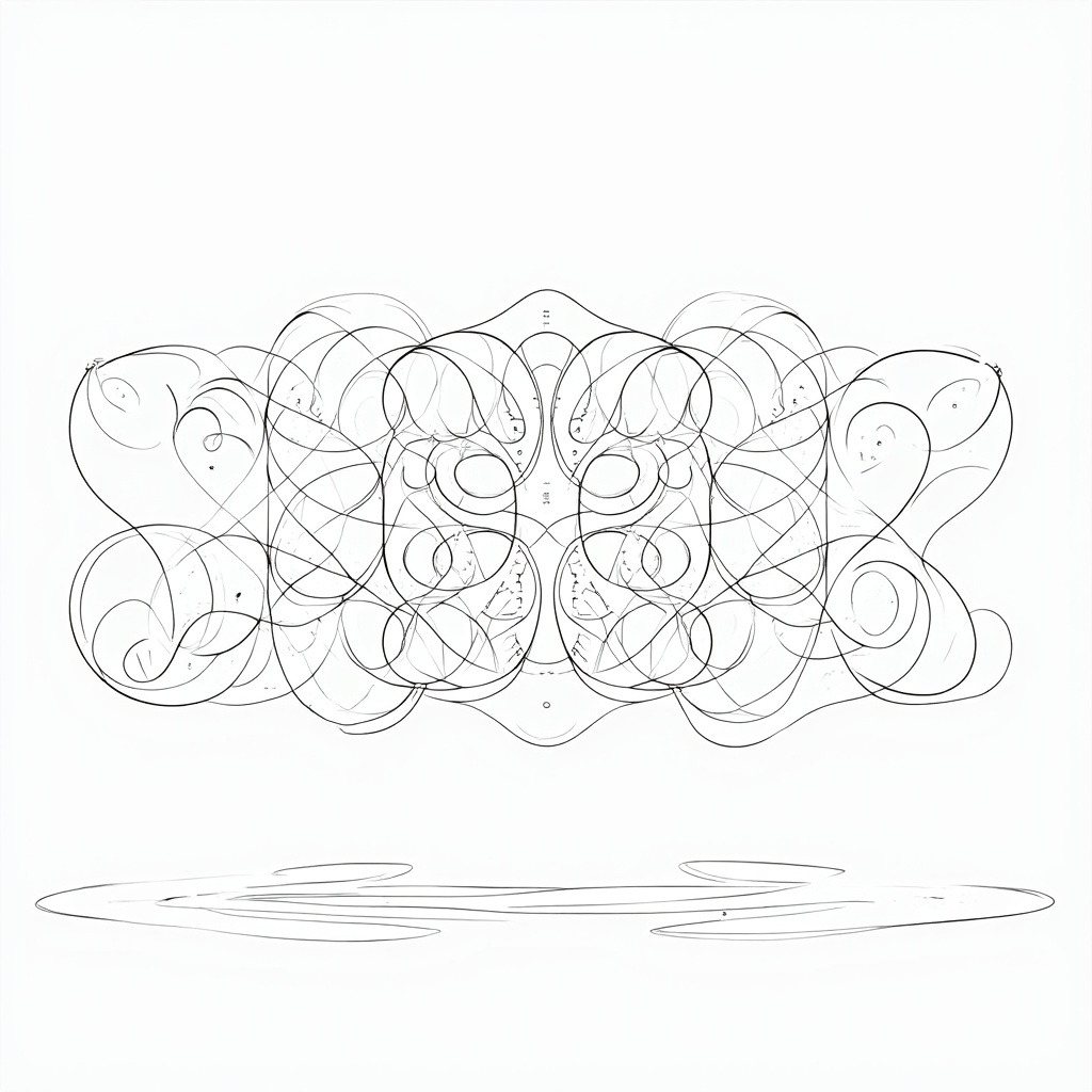 Develop a page showcasing superposition where a qubit is shown in multiple states at once, perhaps as overlapping outlines or a spectrum of colors within a single qubit shape.