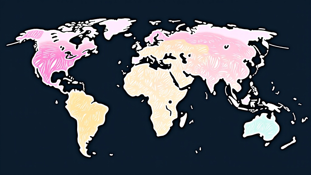 A world map with interconnected lines highlighting the progress of gender equality in different regions.