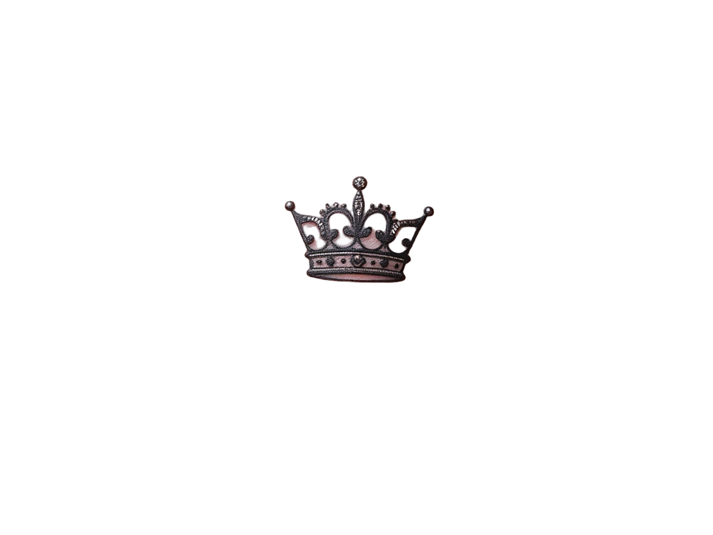 A close-up of a small crown tattoo etched delicately on the wrist, showcasing intricate details like tiny jewels and elegant curves that adorn the main points of the crown.