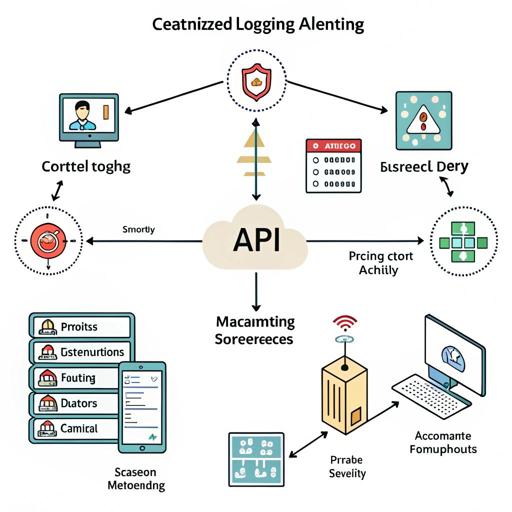 Comprehensive API and Microservice Security Observability: Design a pattern for centralized logging, monitoring, and alerting across the API Gateway and all microservices. This includes security event correlation, tracing requests across services for forensic analysis, and dashboards visualizing security posture and incident responses.