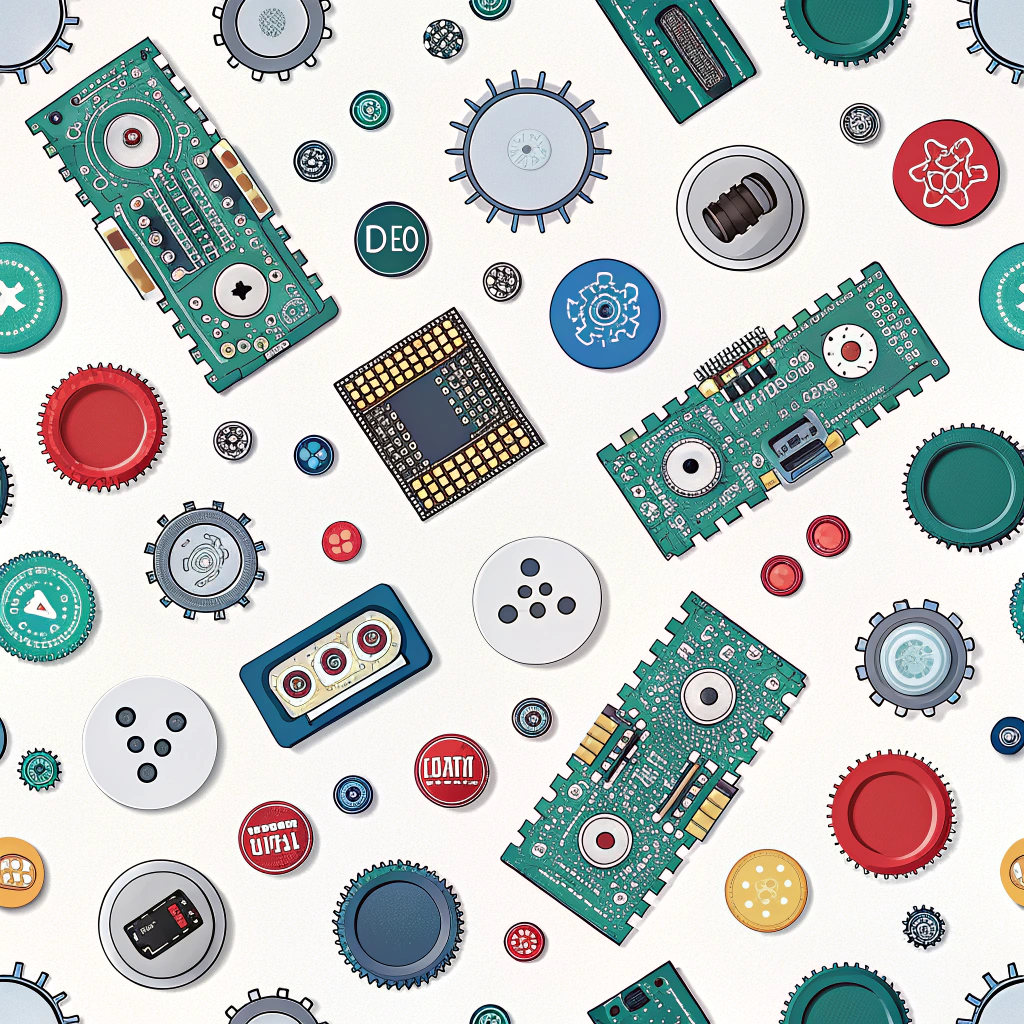 Reconfigured Components: Assembling recognizable small parts of discarded items (e.g., bottle caps, buttons, electronic components) into new, visually coherent patterns, giving them a second life as a decorative surface or textile design.