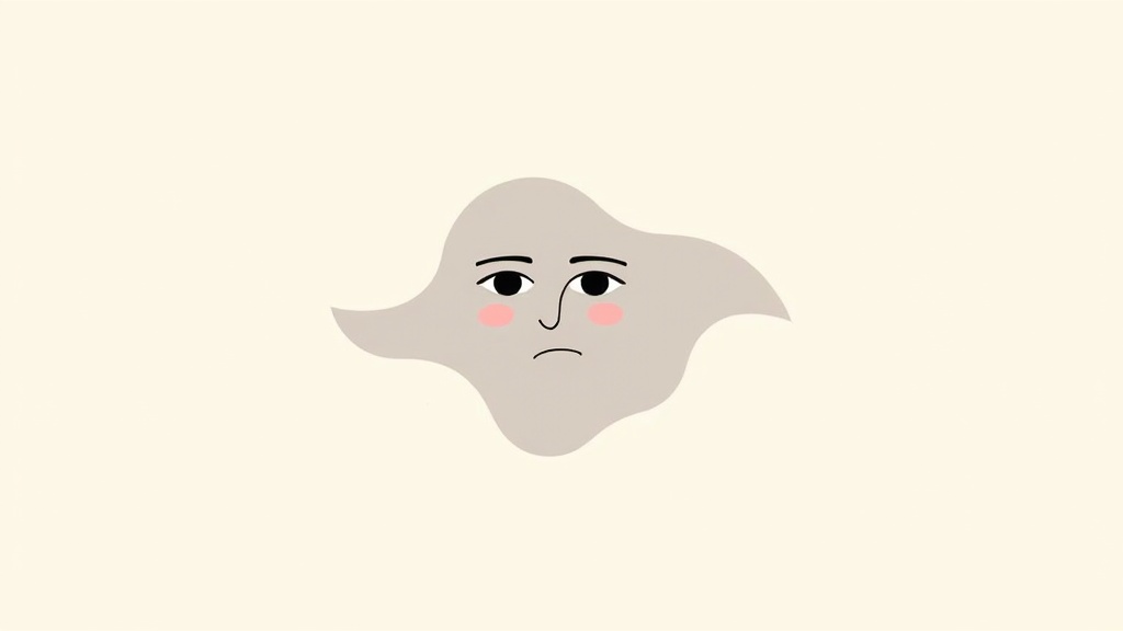 Character Essence through Negative Space: AI generates an image focusing on the negative space around a character or key interaction. The poster might show only a subtle AI-created outline or shadow, with the 'empty' space forming an equally important iconic shape suggesting unseen elements or internal states.