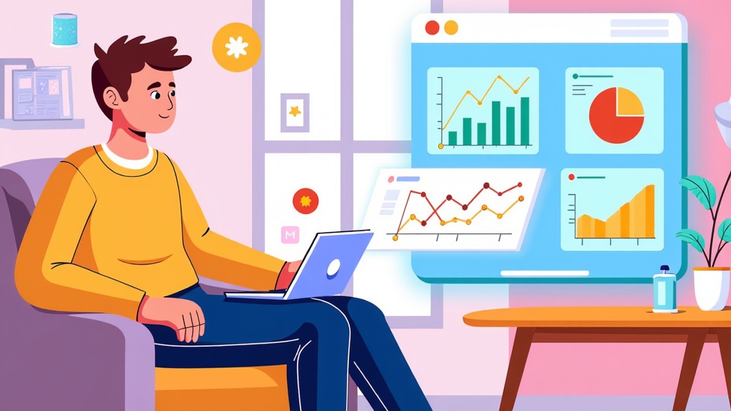 A patient comfortably interacting with a holographic AI virtual health assistant in their home; the AI displays personalized health metrics and offers empathetic guidance.