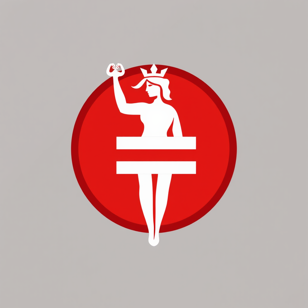 A stylized 'Venus' symbol that merges with an 'equal to' sign.