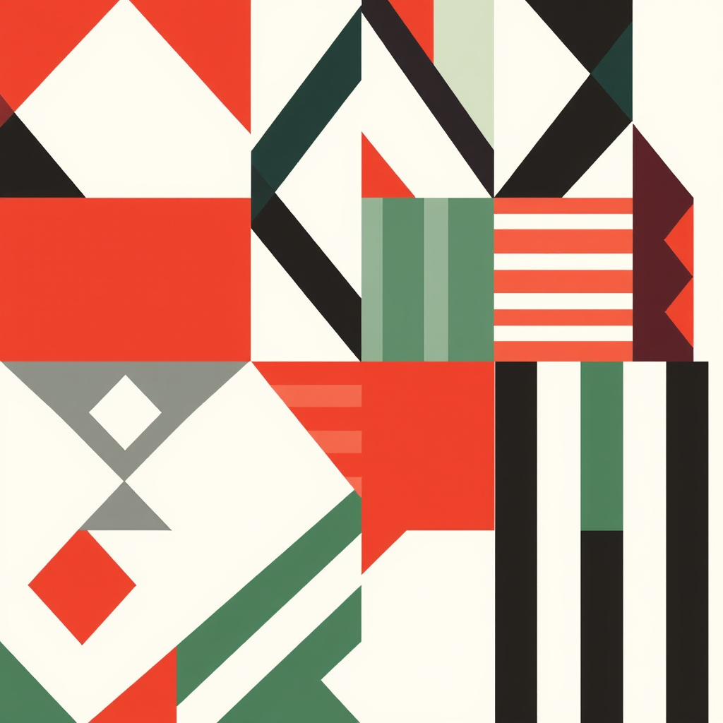 Sub-Design Idea 3 (Pattern Race): Use iconic jockey silk patterns (e.g., large diamonds, bold stripes) as the primary graphic elements, arranged in a way that suggests the racetrack or the flow of the race. Speed could be indicated by angular cuts, chevrons, or tapering shapes within the patterns. More geometric and pattern-focused. Maybe the track outline is formed by different silk patterns. Speed graphics are integrated *into* the patterns themselves.