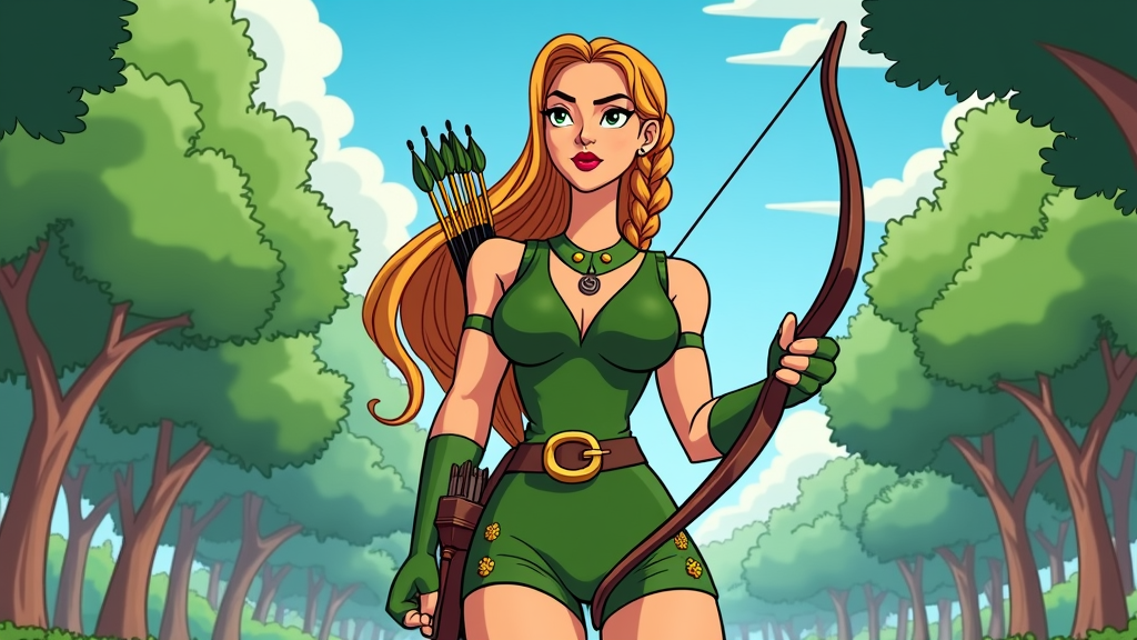 A narrative-driven graphic novel series that re-imagines Artemis as a modern-day vigilante protecting the environment, blending her ancient powers with contemporary challenges like pollution and deforestation. The series would explore her personal struggles as a timeless goddess in a rapidly changing world.