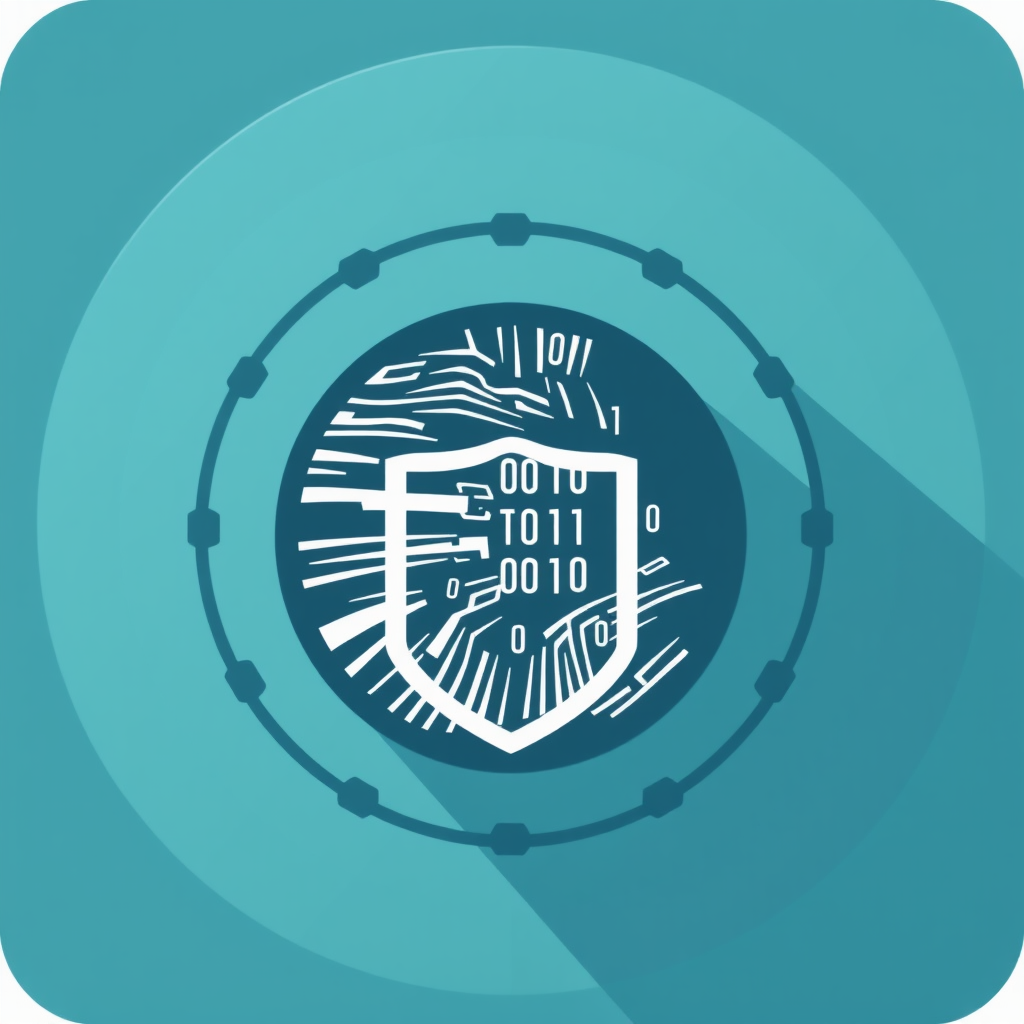 A cross-section of a tunnel, depicted as a circle or arch. Inside the tunnel, abstract digital patterns or flowing binary code (0s and 1s) represent the encrypted data. The tunnel's outer layer could incorporate shield-like segments or a hexagonal grid pattern to reinforce the security aspect.