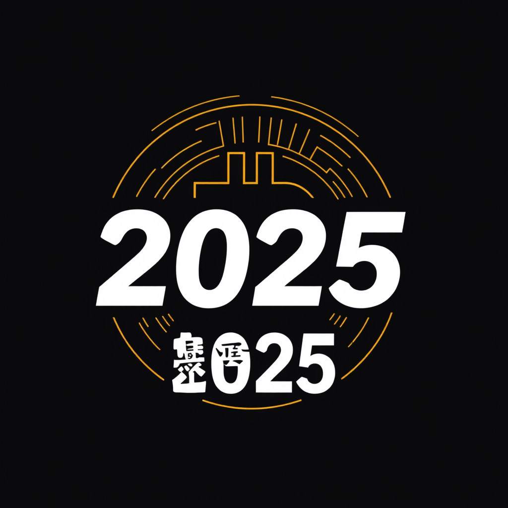 Translated text: Bitcoin 2025 Conference Logo Concepts - Next Gen Bitcoin: Concepts Showing Progress and Forward Momentum for 2025