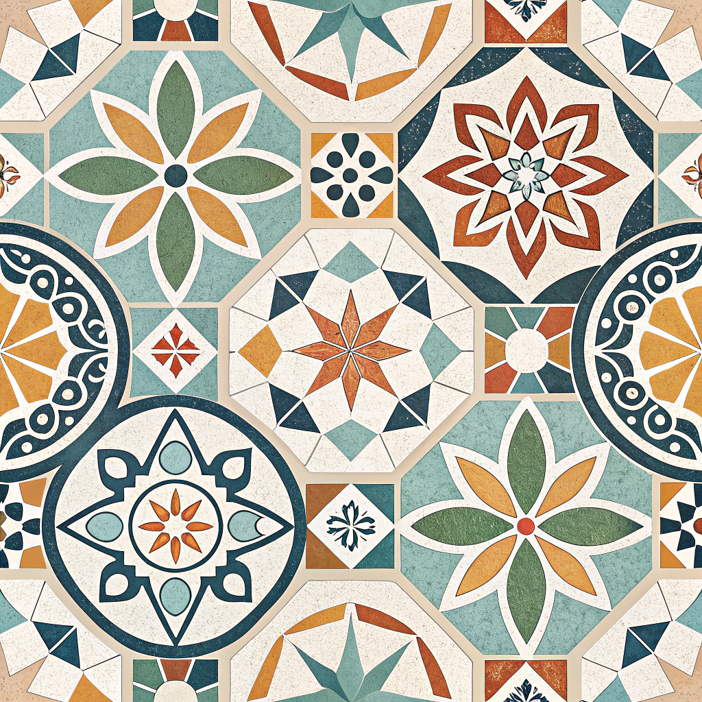 Fragmented Geometries: Creating contemporary geometric or mosaic-like patterns from irregularly shaped offcuts or fragments of reclaimed materials (e.g., broken tiles, odd-shaped fabric scraps, shattered glass safely encased).