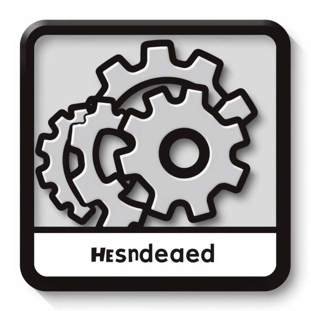 Stylized interlocking gears, representing a system, where one gear shows a mended tooth or segment, highlighted to indicate restored operational integrity.