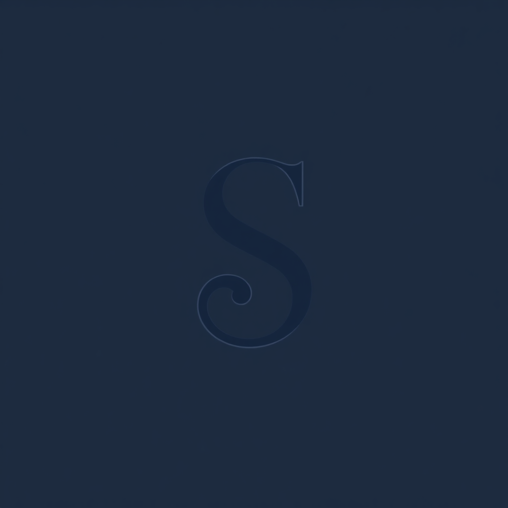 Develop a monogram logo using the initials of the business. The letters are custom-designed to interlock or sit harmoniously, perhaps with one letter subtly altered to suggest the nature of the service (e.g., an 'S' that flows like water for a plumbing service).