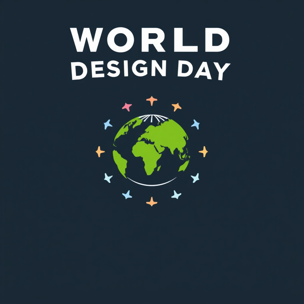 World Design Day Logo Concepts - Cultural Diversity in Design Symbols