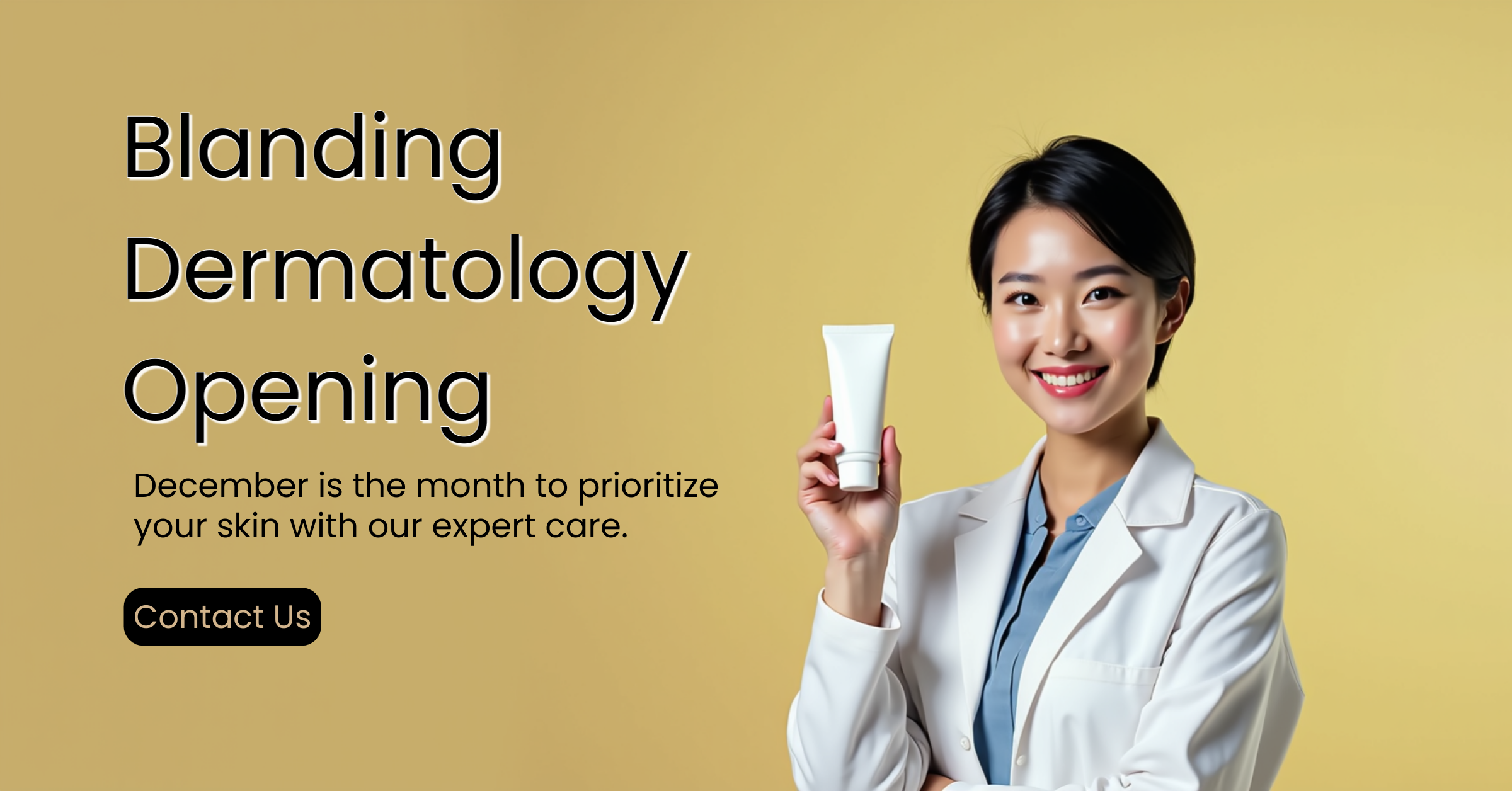 Coming December to Blanding! Our dermatology team is looking for new patients. Contact us for all skincare needs!