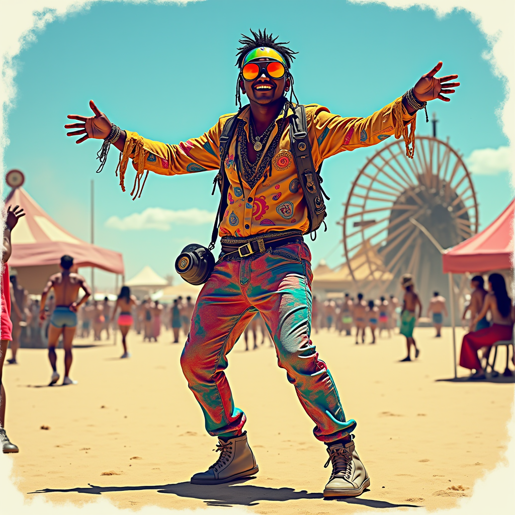 Translated Text: Burning Man Festival T-Shirt Designs - Burner Gear & Goggles: Iconography