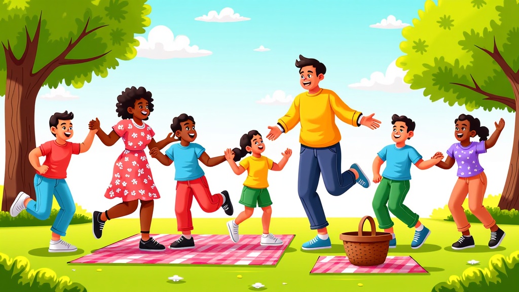 Free Family Reunion Illustration Download