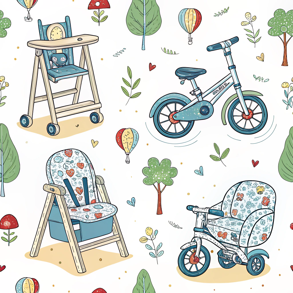 Grow-With-Me Children's Products: Design children's products like high chairs, car seats, or bicycles with modular components that can be adjusted or replaced as the child grows. For example, a high chair that converts into a toddler chair and then a regular chair, ensuring the product remains useful for many years, reducing material consumption and waste.