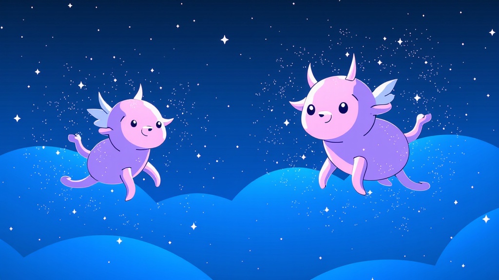 Ephemeral Dream Weavers: AI generates creatures born from abstract concepts like 'digital sorrow' or 'algorithmic joy.' These beings would have non-Euclidean forms, made of light, code, or shifting data, representing the intangible nature of AI-generated emotions or ideas.