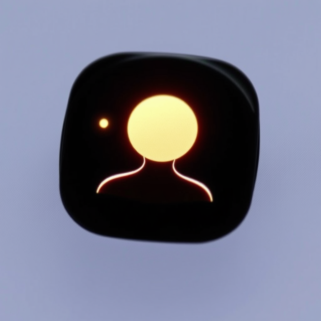 Ambient Status Indicators: Subtle AR elements around or within the icon that reflect a user's current status (e.g., 'online,' 'busy,' 'streaming') or the status of a piece of content (e.g., 'trending,' 'new,' 'unread').