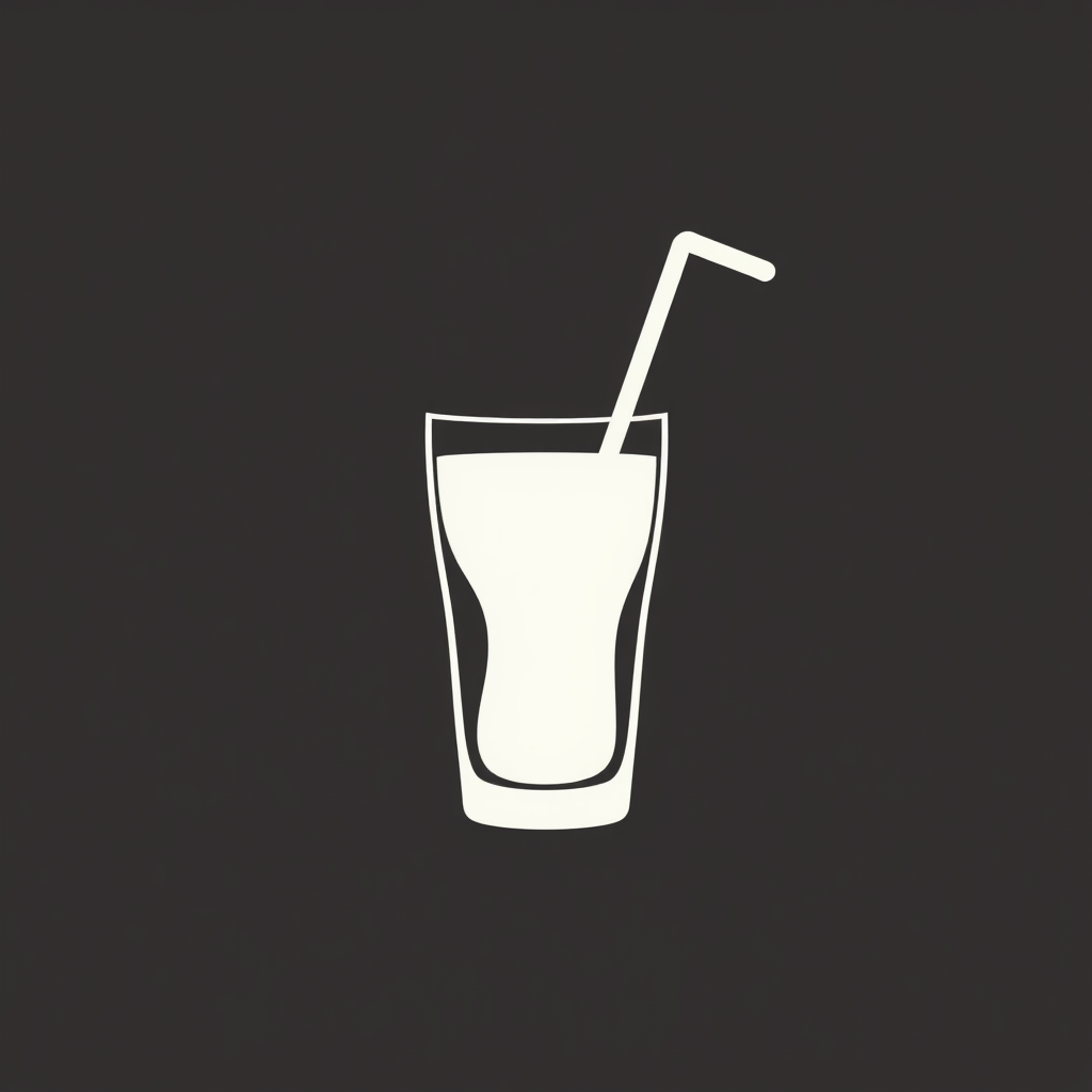 Explore a minimalist approach for the silhouettes, using bold negative space or fluid single-line art to define iconic drinkware forms, ensuring immediate recognition.