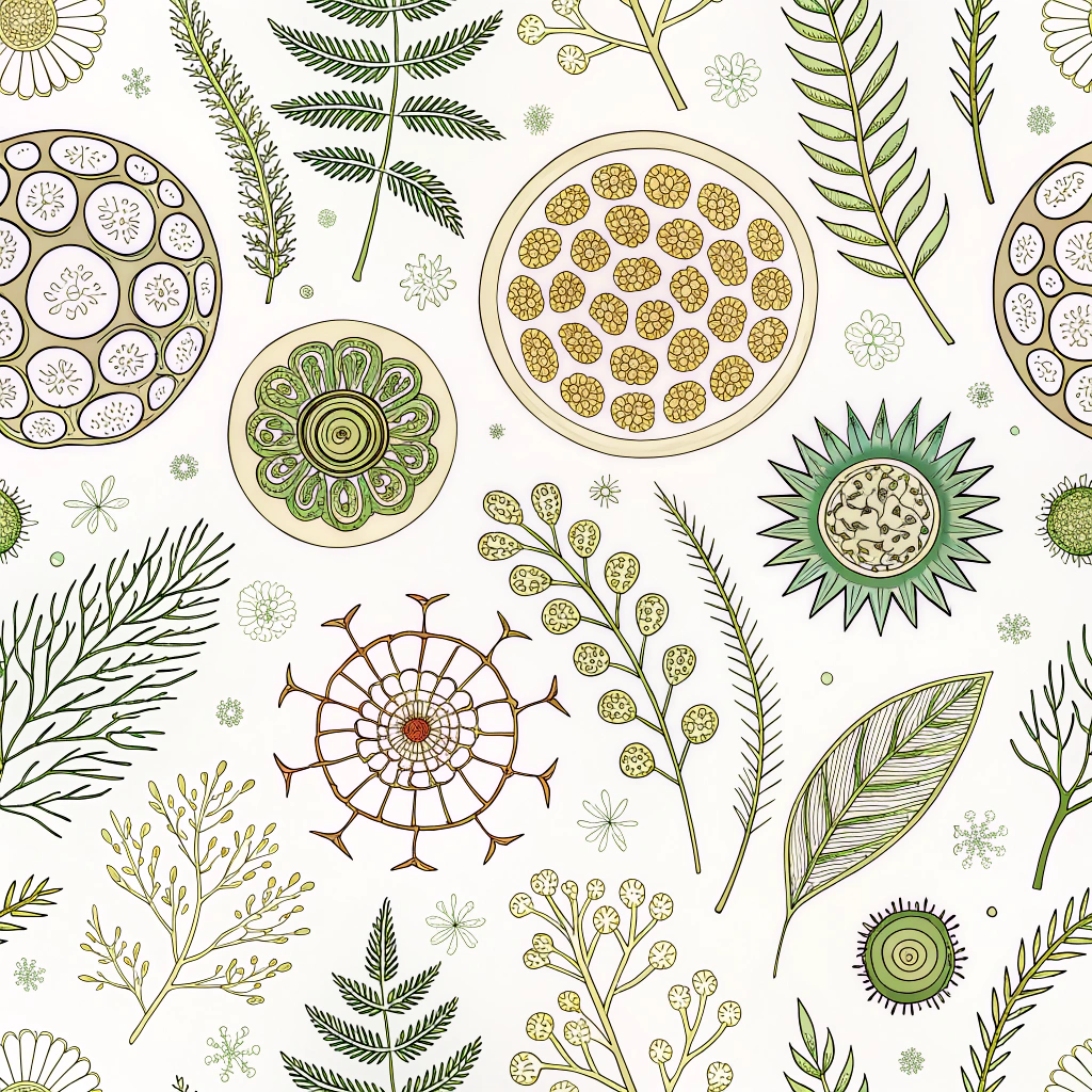 Micro-Nature Inspired: Designs inspired by microscopic plant structures or cell patterns, translated into surface designs using detailed eco-printing or resist dyeing techniques with natural colorants.