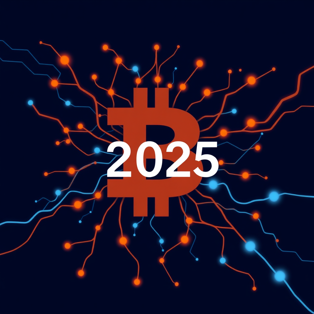 Sub-Design Idea 1: The 'Digital Synapse'. Visual: A dynamic interplay of neural network-like connections (representing community) with streams of binary code or abstract data flowing through them (representing technology). These elements converge to form a stylized 'B' or the numerals '2025'. Color palette could use electric blues and oranges to denote data flow and human warmth.