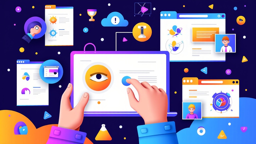 An interactive platform where users input data or abstract concepts, and AI generates a series of visual metaphors or storytelling illustrations. Design focuses on a 'prompt-to-artwork' journey, showcasing different AI interpretation styles (e.g., surreal, minimalist, technical schematic) for the same input.
