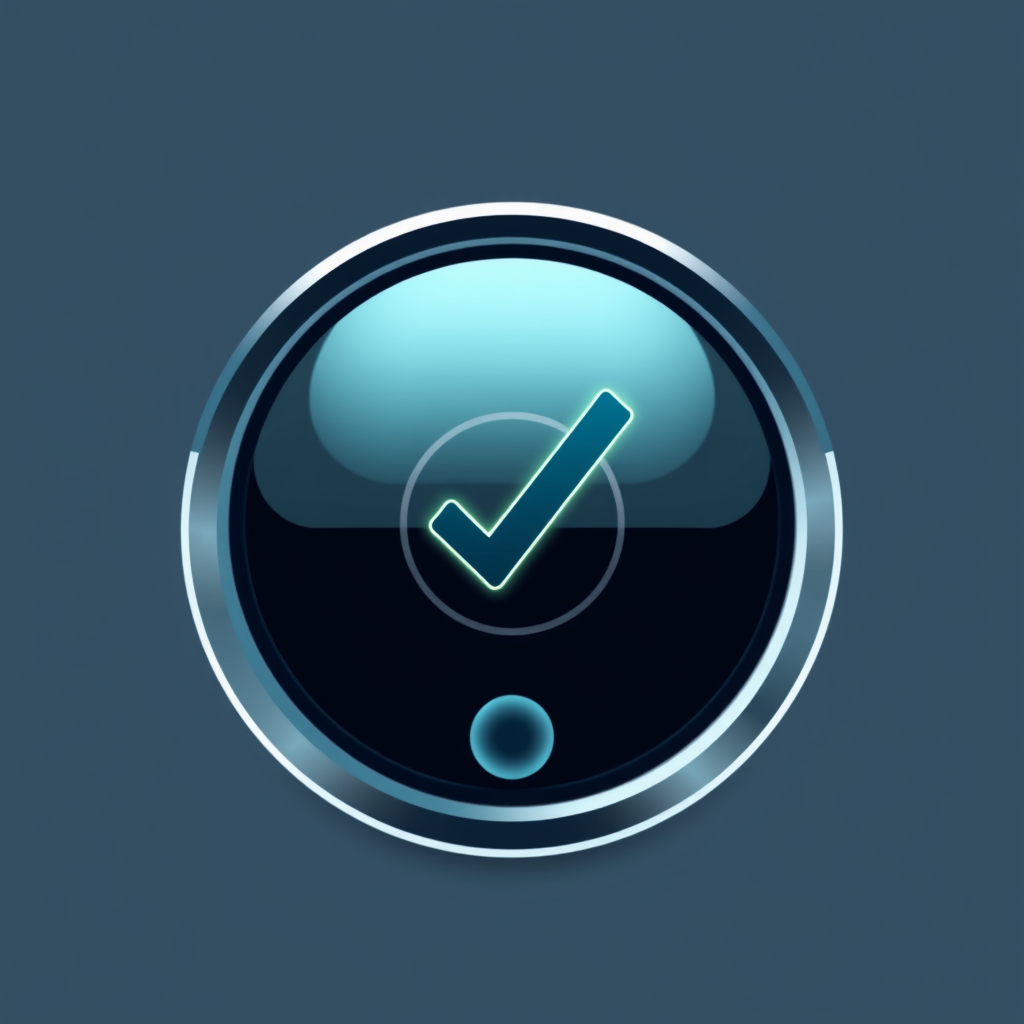 A circular status indicator or seal that is almost complete, with the final segment (the 'patch') locking into place, possibly glowing or checked, to signify full system integrity.
