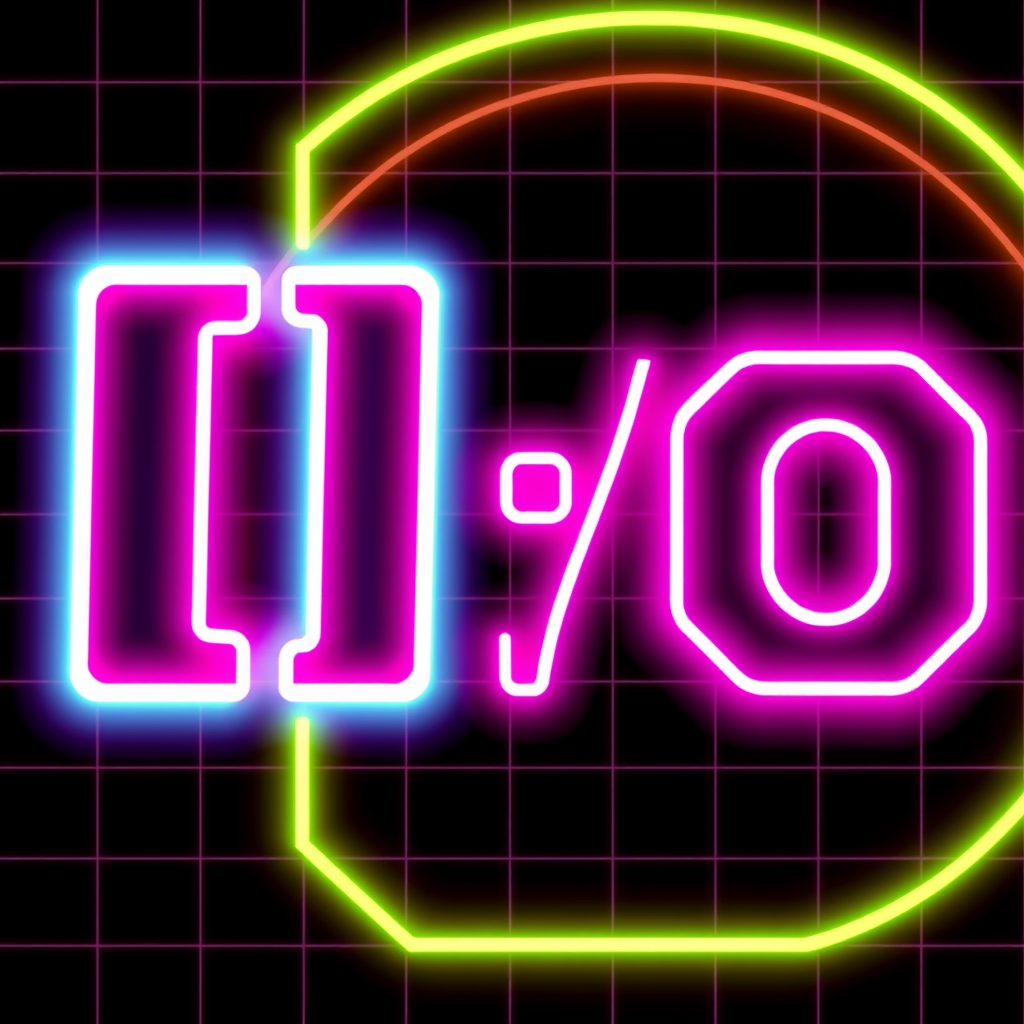 Neon Gridscape: Icons inspired by 1980s digital frontiers, featuring glowing neon lines, wireframe grids on dark backgrounds (à la Tron). The 'I/O' letters would be bold, blocky, and outlined in vibrant neon, evoking early computer graphics and arcade aesthetics.