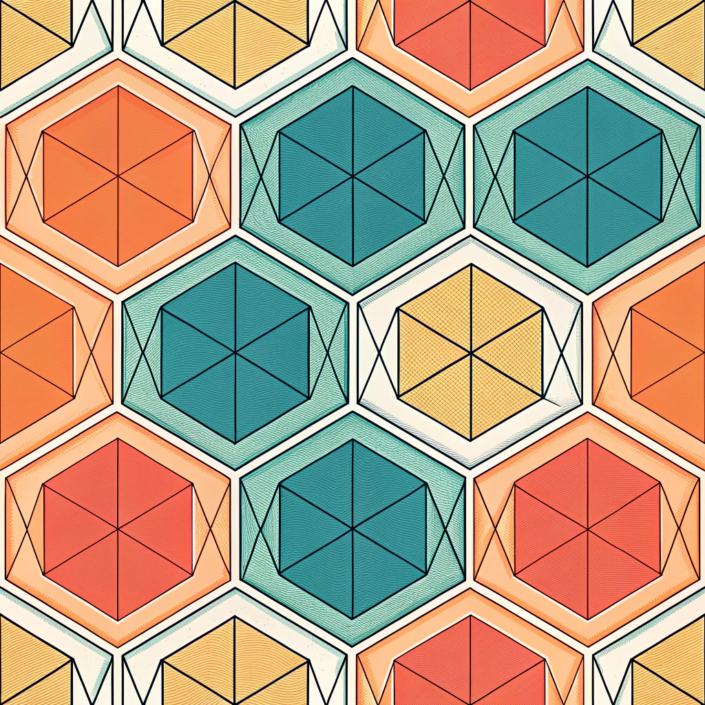Develop garment patterns based on tessellating geometric shapes (e.g., hexagons, triangles, rectangles) that fit together perfectly on the fabric, eliminating offcuts and maximizing material usage.