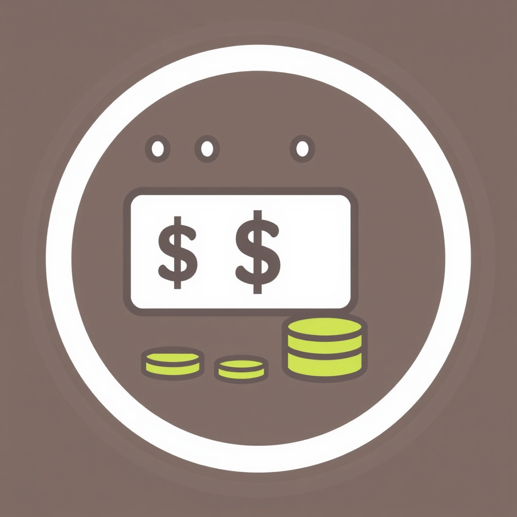 Tariff Policy Icon Designs - Consumer Price Impact of Tariffs Icon