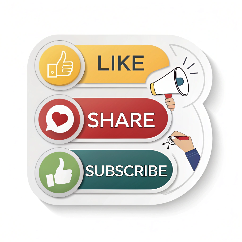 Original Query: Short-Form Video Content Stickers - Call-to-Action Button Stickers