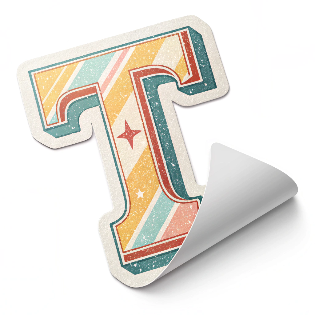 Logo Idea (for the feature): A stylized letter 'T' (for Text) that also resembles a peeling sticker, with a blinking text cursor subtly integrated into the design, using a bright, engaging color palette.