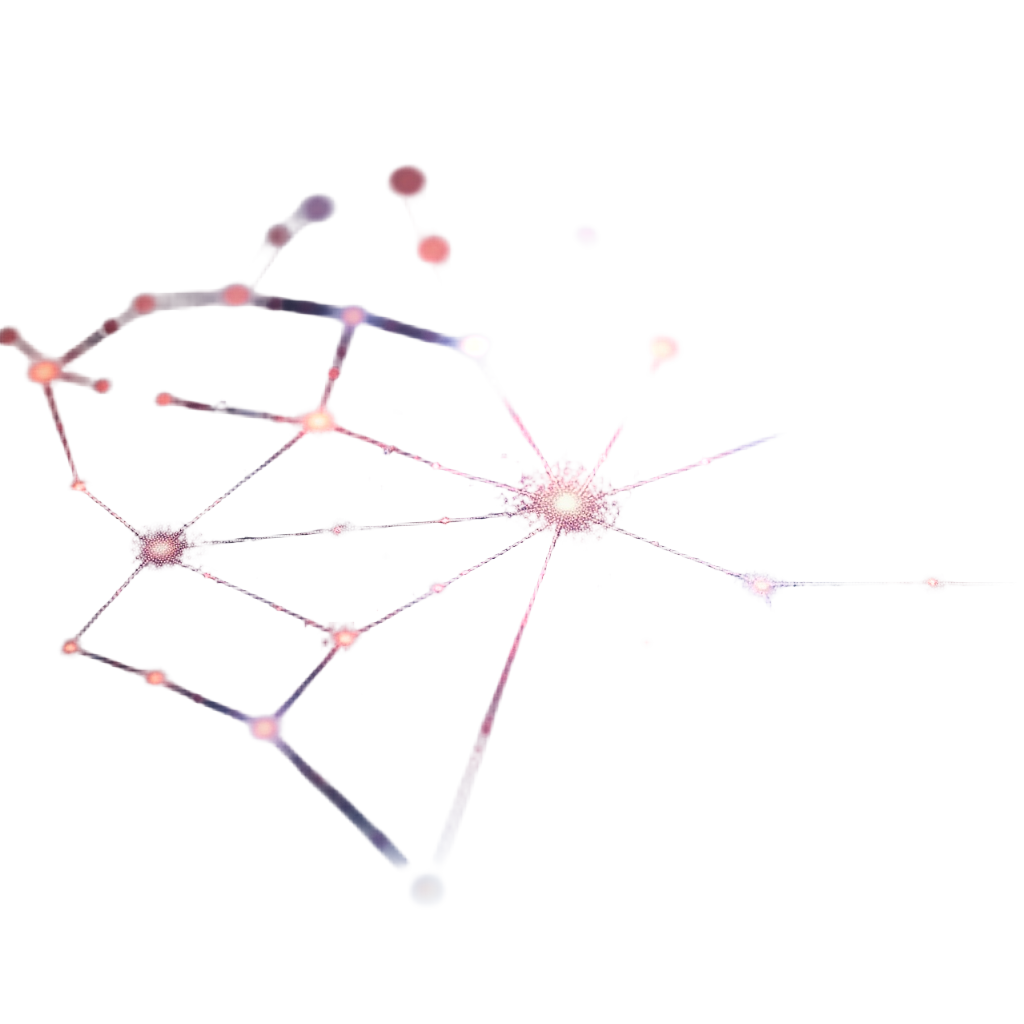 Instead of stars forming traditional constellations, nodes of a neural network create recognizable or new, AI-themed constellation shapes. The connections between nodes are drawn like lines linking stars, but with a digital or light-energy aesthetic against a deep space background.