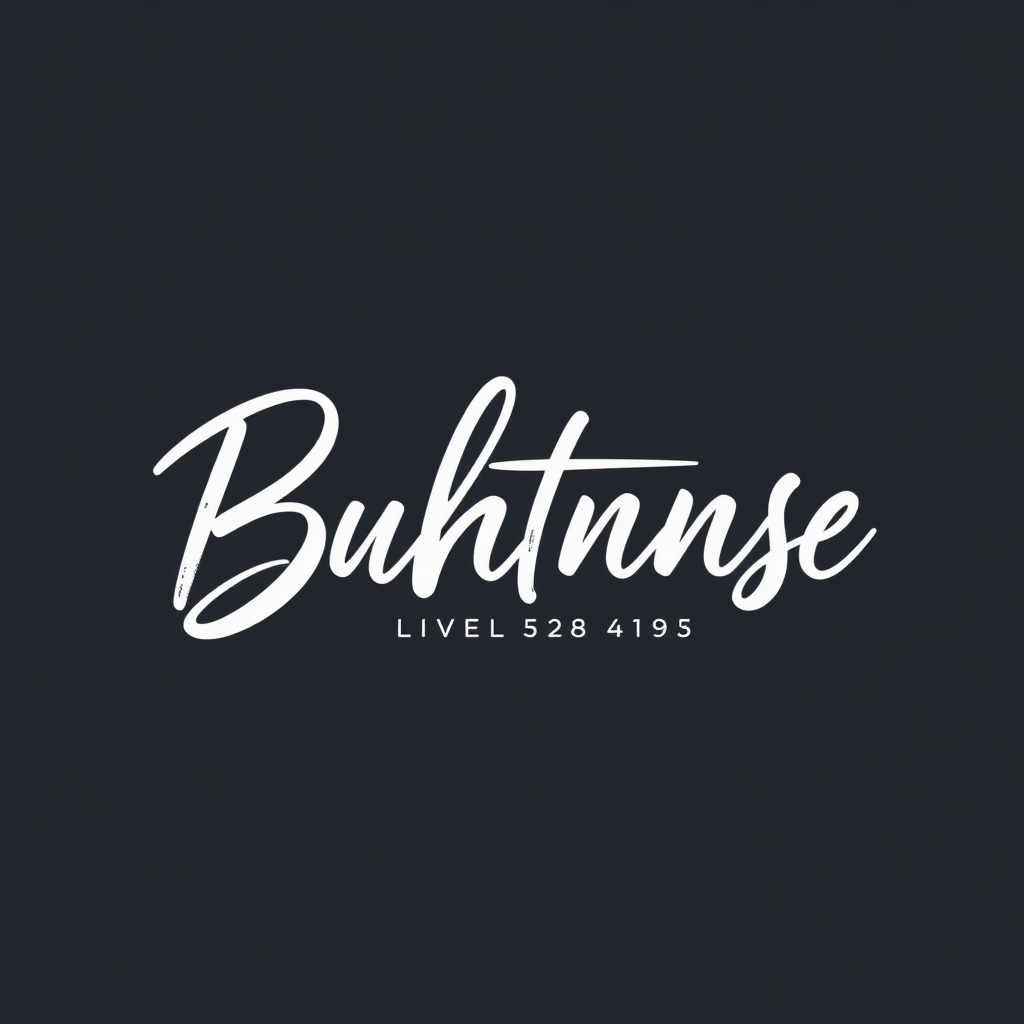 Use a dynamic script or handwritten-style font for the business name to convey a personal touch or creativity, particularly for services like coaching, design, or artisan crafts. This could be paired with a very simple, legible sans-serif for any secondary information.