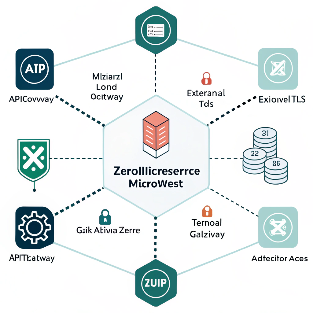 Zero-Trust Microservice Mesh: Design a pattern where every microservice interaction, both internal and external via the API Gateway, strictly requires mutual authentication (mTLS) and fine-grained authorization based on workload identity (e.g., SPIFFE/SPIRE). The API Gateway acts as the primary enforcer for external access policies.