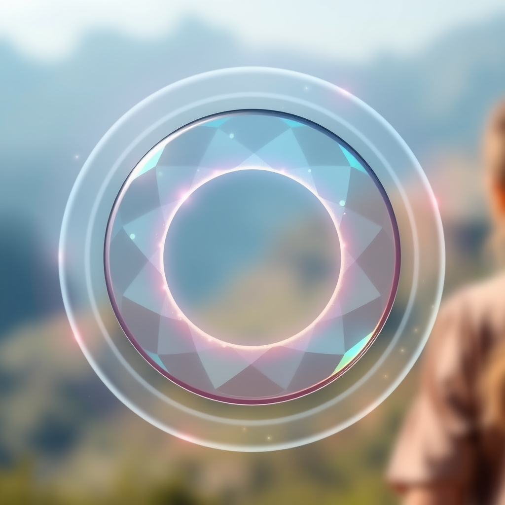 Context-Aware Portal Skins: The AR portal icons dynamically change their visual 'skin' or surrounding aura based on the type of content predominantly featured in that feed (e.g., a watery shimmer for travel, geometric patterns for tech, soft glows for wellness).