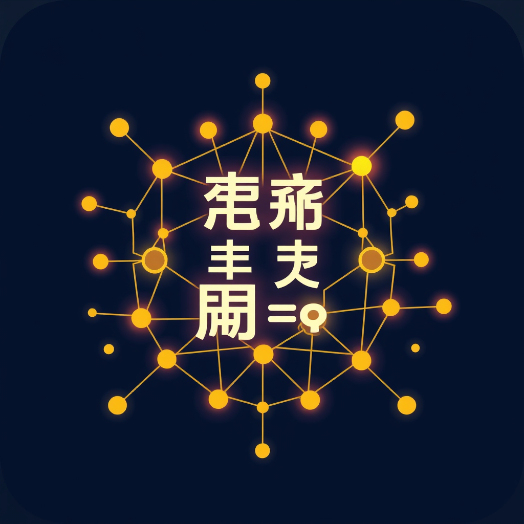 Translated text: Generative AI Icon Designs - Digital Synapse: Interconnected Nodes with Sparking Connections