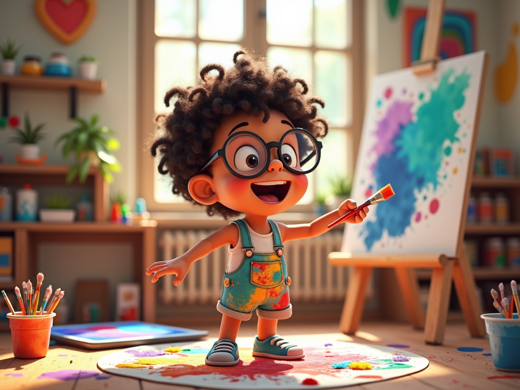 Each episode could focus on different art techniques or styles, such as watercolor, oil painting, or even digital art, showcasing how the paintbrushes create their world and solve problems.