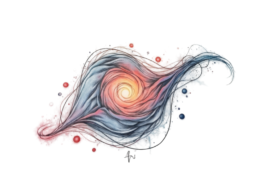Sub-design 1: Planck's Constant 'h' intricately woven into a quantum wave packet, visually representing energy quantization and wave-particle duality. The value '6.626 x 10⁻³⁴' could subtly trail off the wave.