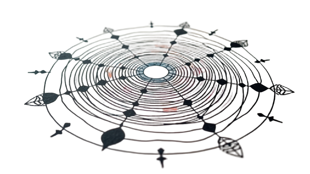 Abstract Data Pulse: Concentric geometric shapes (e.g., circles, squares, or triangles) emanating from a central point like a ripple or pulse. Each layer or ring could represent a different state or type of data, with the overall 'stream' effect created by the dynamic outward or inward movement and subtle variations in pattern.
