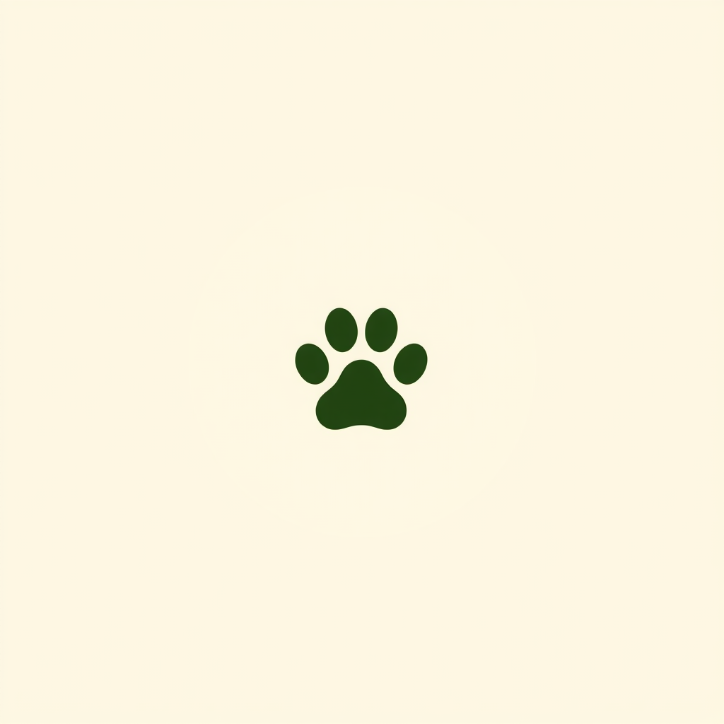 A simple, iconic logo featuring a single, clean leaf silhouette merged with a distinct animal paw print, representing the unified effort to protect both flora and fauna.