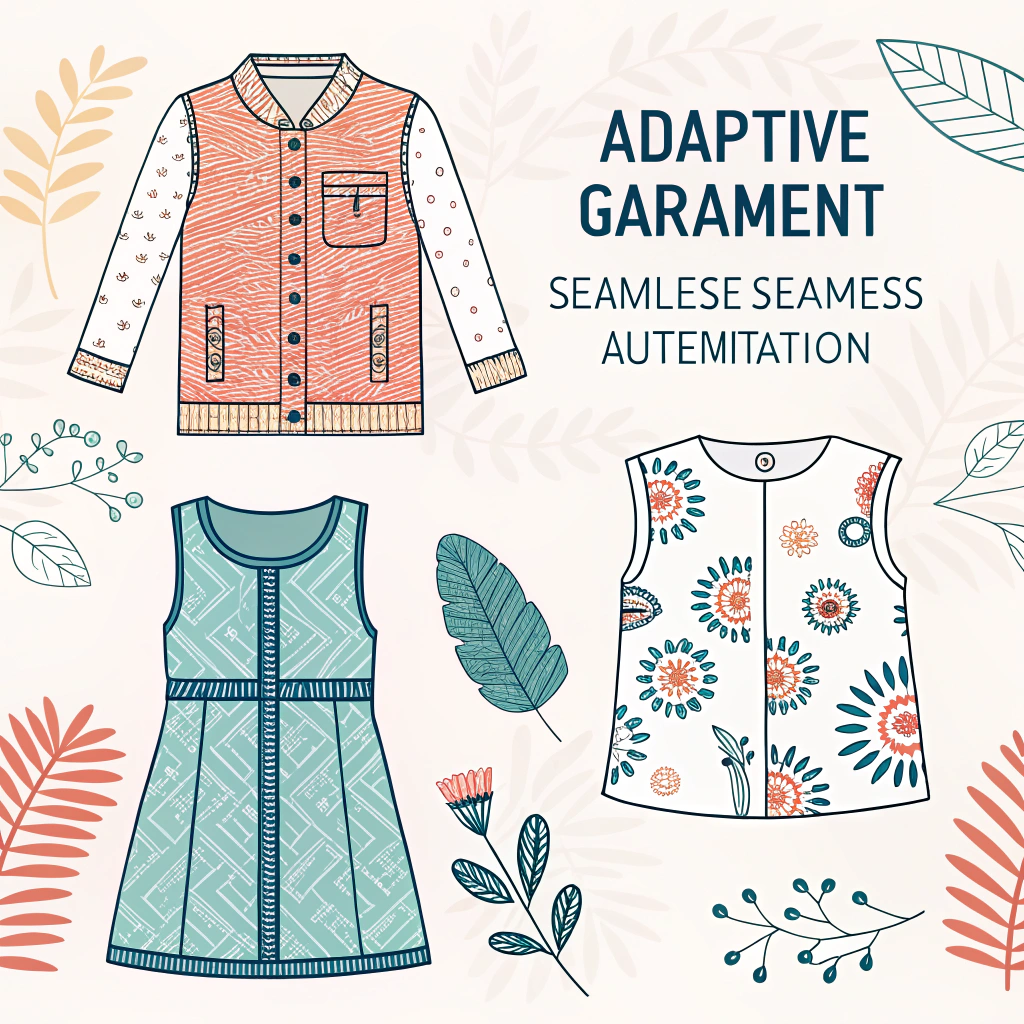 Adaptive Scrap-Integrating Designs: Design core garment patterns that are specifically engineered to incorporate small, unavoidable offcuts from other cutting processes as decorative or functional design elements, turning potential waste into value.