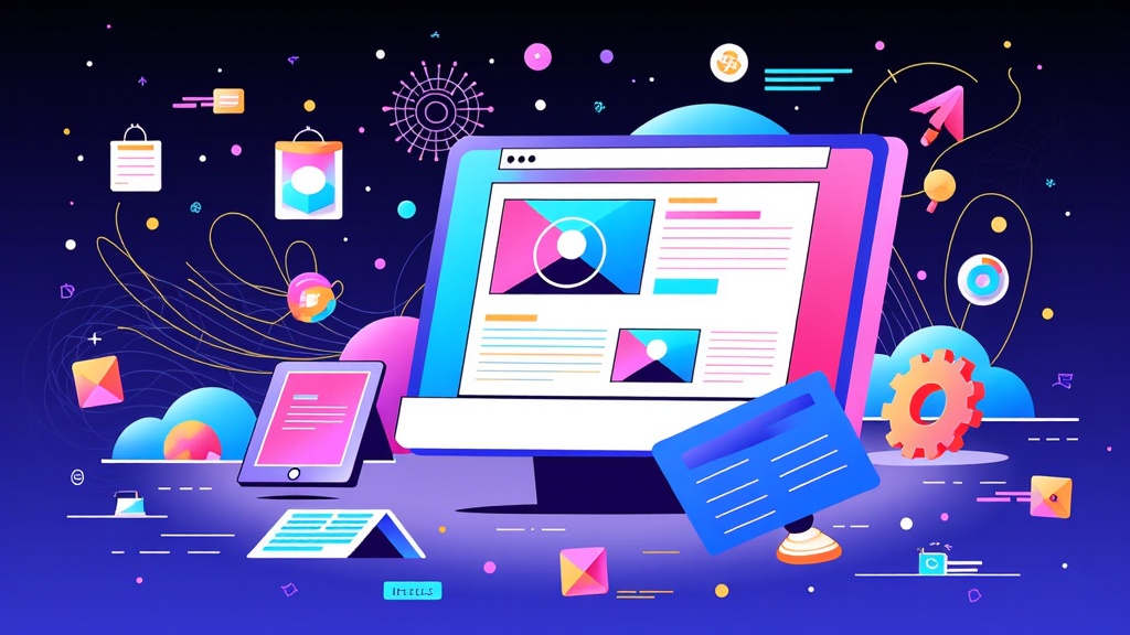 An infographic style illustration showing a traditional stock photo website being transformed or 'updated' by a wave of AI-generated imagery, perhaps depicted as data streams or futuristic elements.