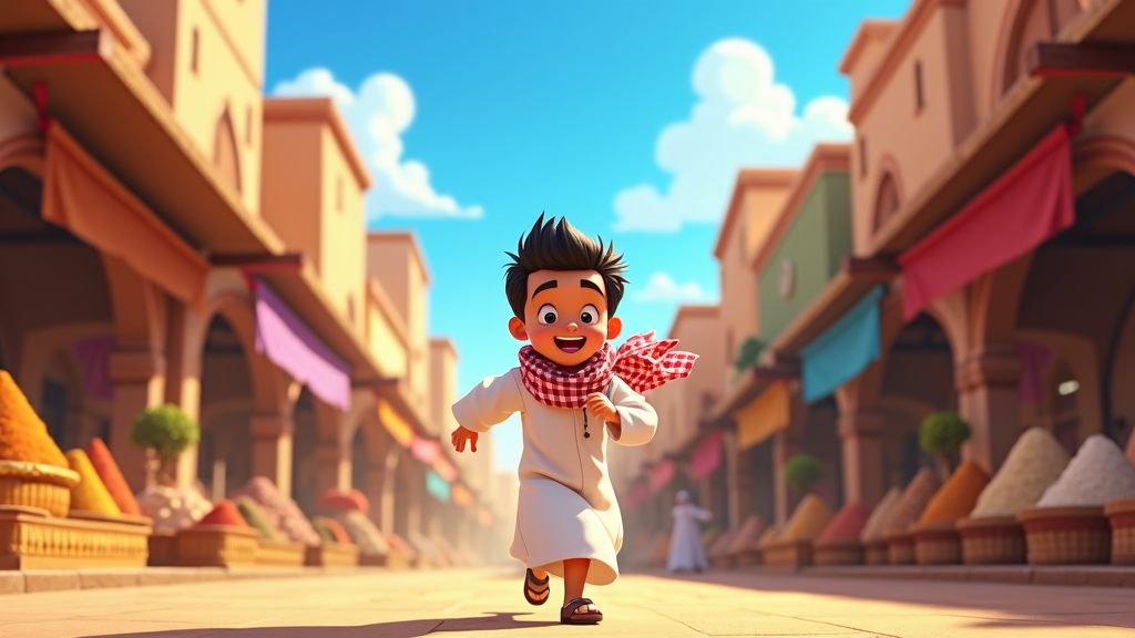 A cartoon series about a Qatari boy named Fahad, who goes on adventures exploring the rich culture and history of Qatar, while also learning life lessons.