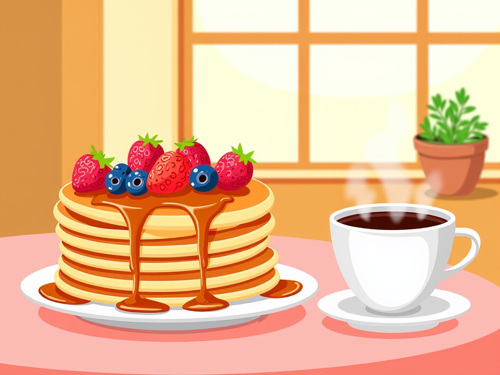 Best Free Breakfast Illustration Download