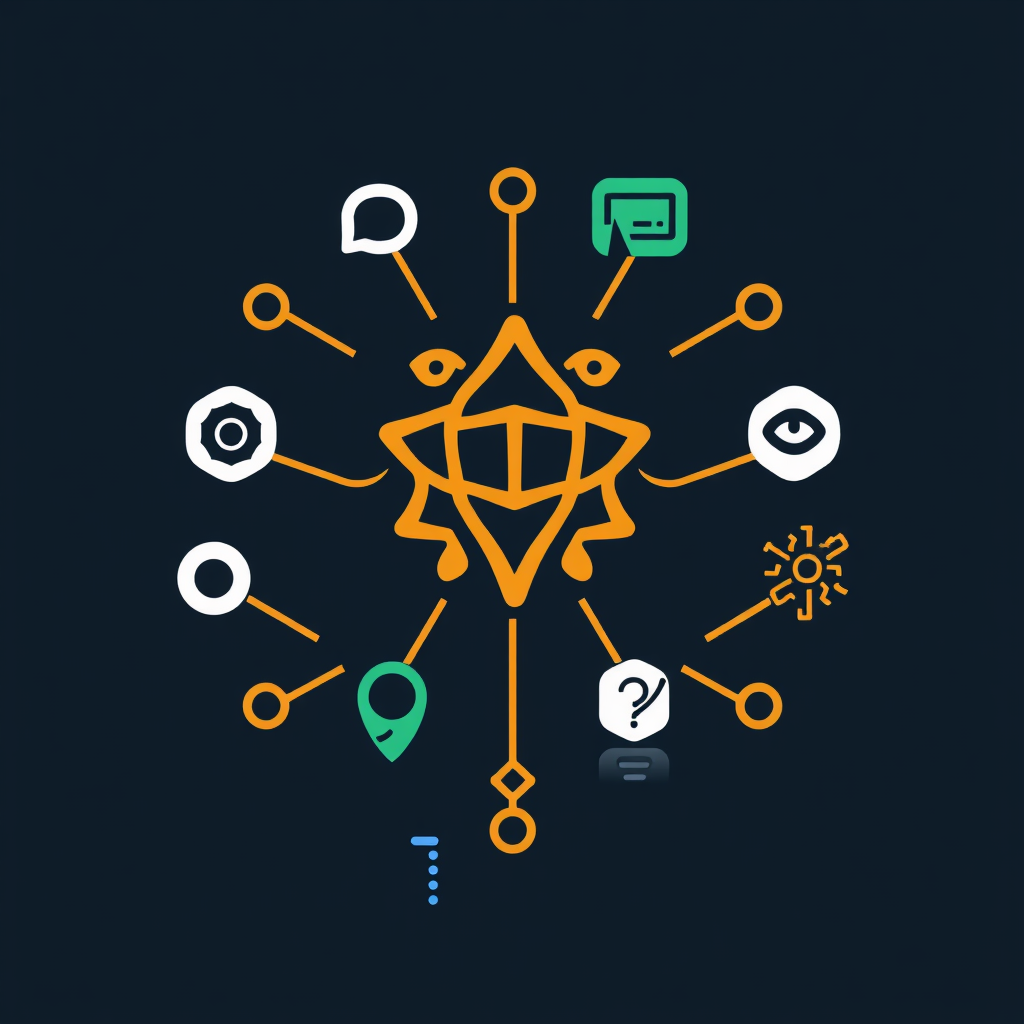 Translated: Generative AI Icon Designs - Data-to-Output Transformation Icons