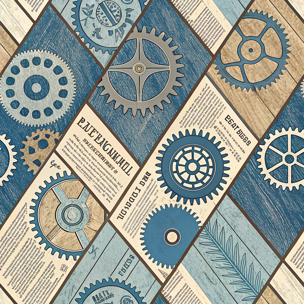 Deconstructed Material Narratives: Designs that reveal the previous life of reclaimed materials. For instance, patterns from faded denim seams, paint remnants on salvaged wood, or typographic imprints from old newspapers, creating abstract yet story-rich surfaces.